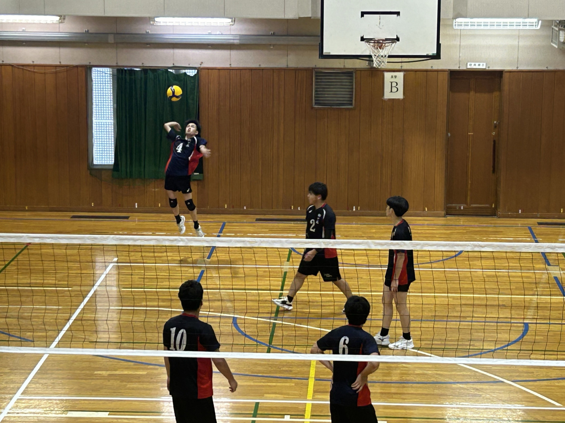バレーボール部秋季大会②