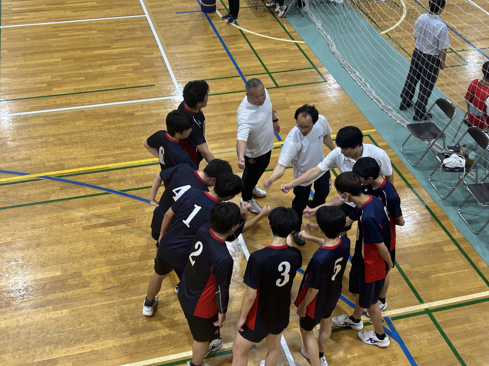 バレーボール部秋季大会③