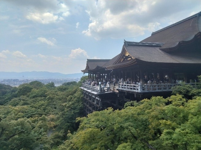 修学旅行清水寺