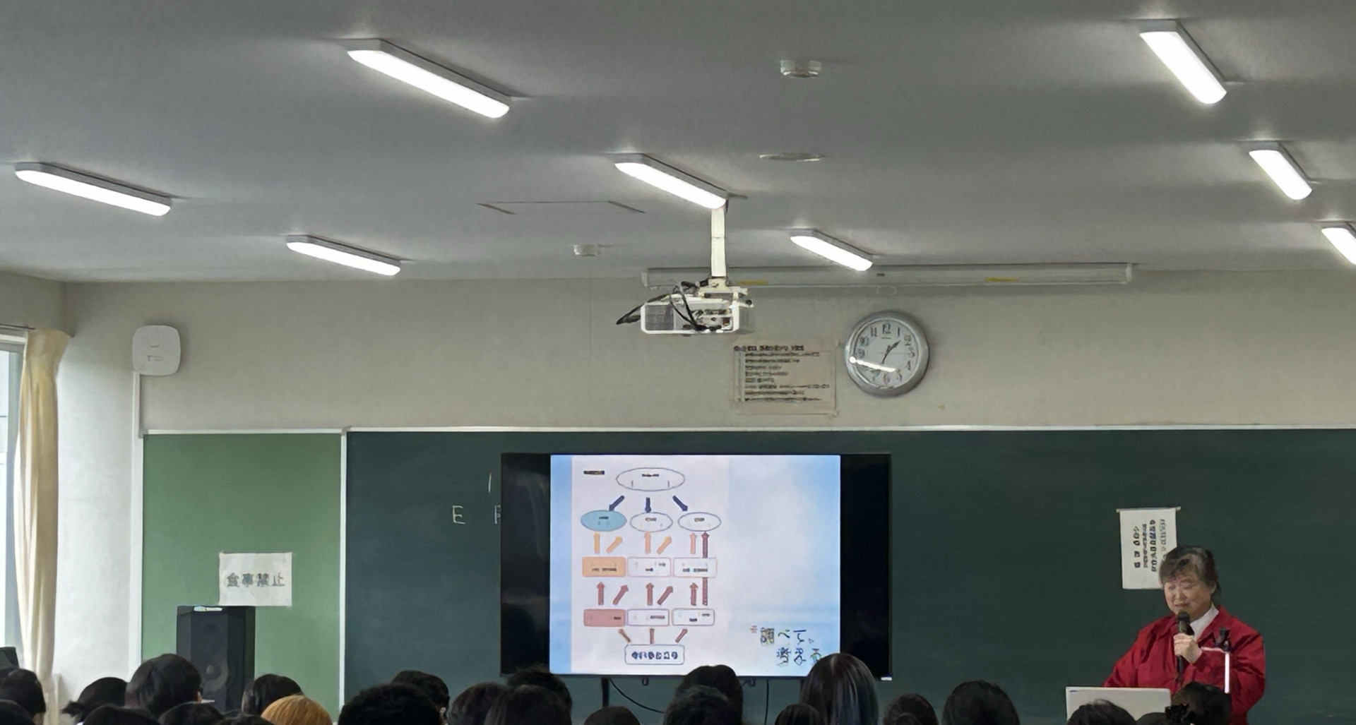 進路講演会①