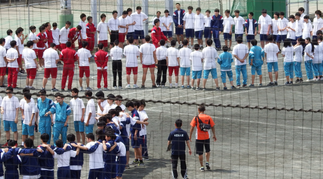 体育祭結団式 東京都立北豊島工業高等学校