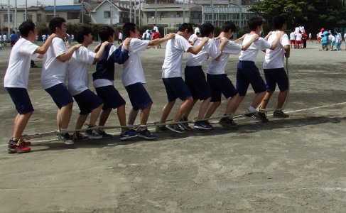 体育祭結団式 東京都立北豊島工業高等学校