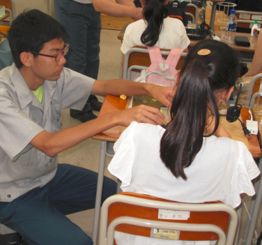 夏休み工作スタジオ 東京都立北豊島工業高等学校