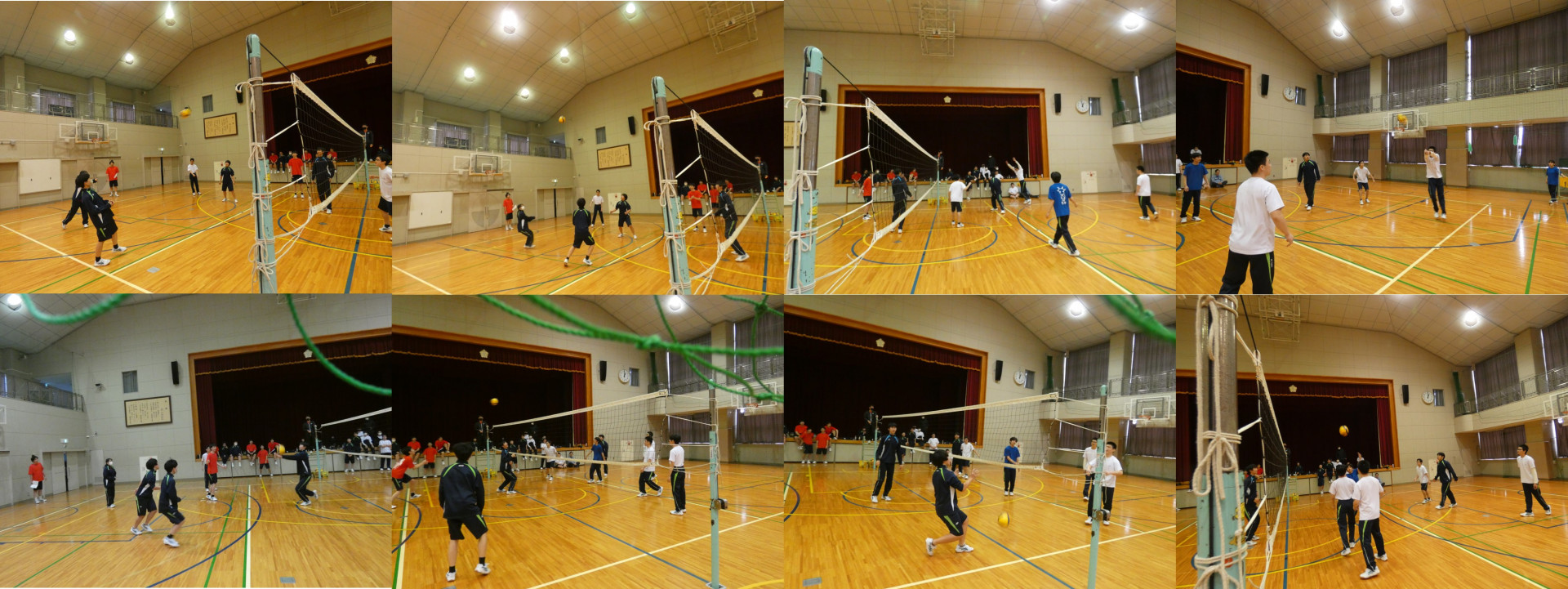 画像21バレーボール1組対4組