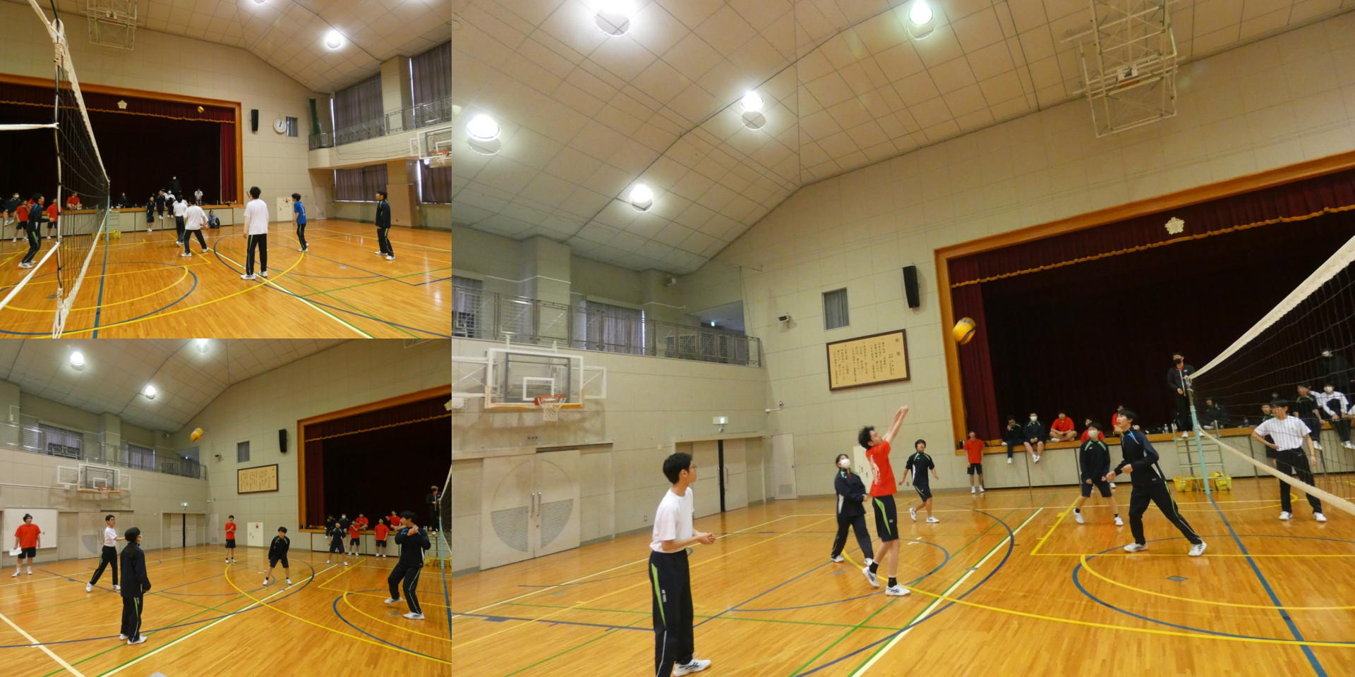 画像22バレーボール1組対4組
