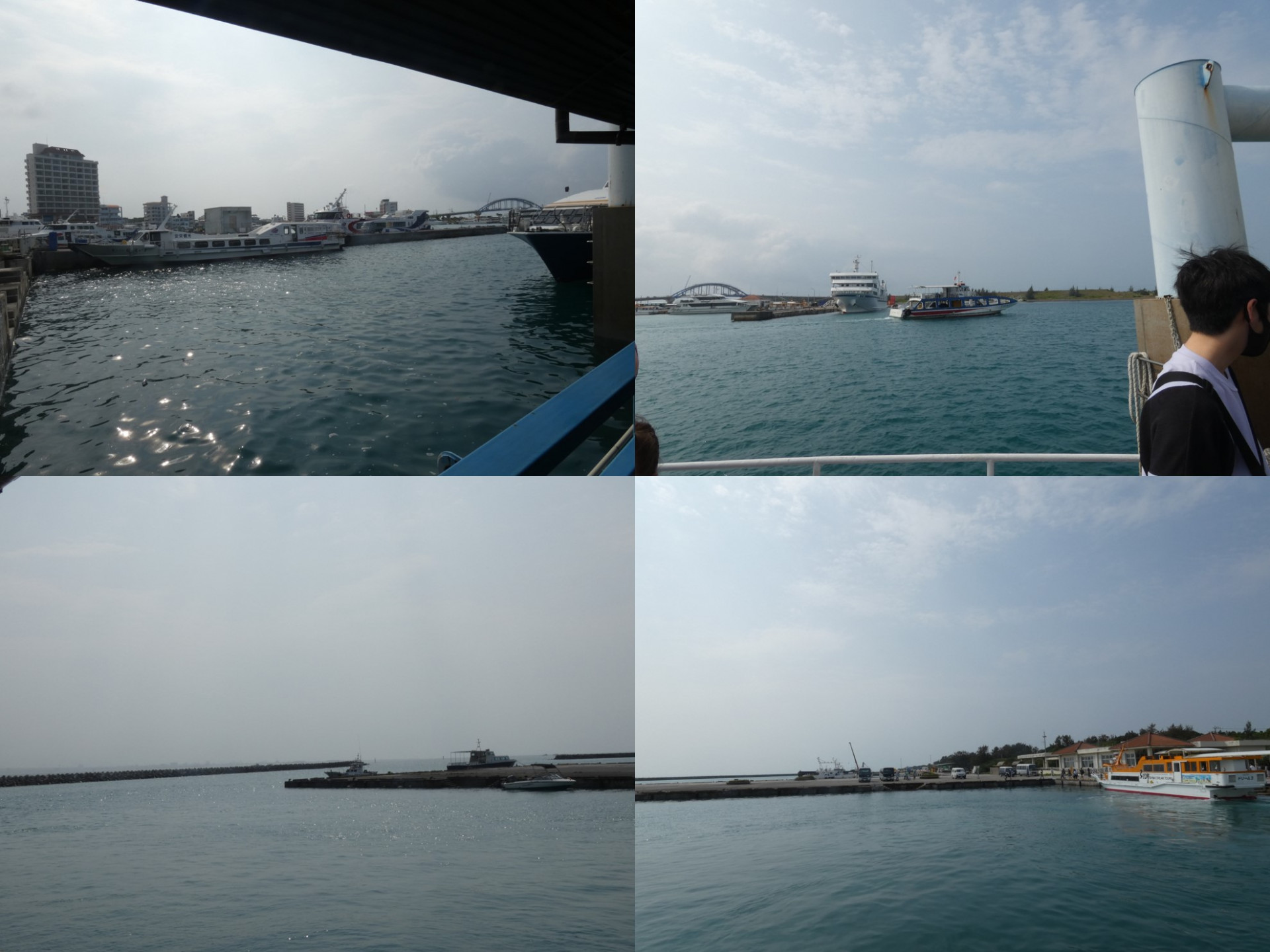 画像4フェリーからの海景色