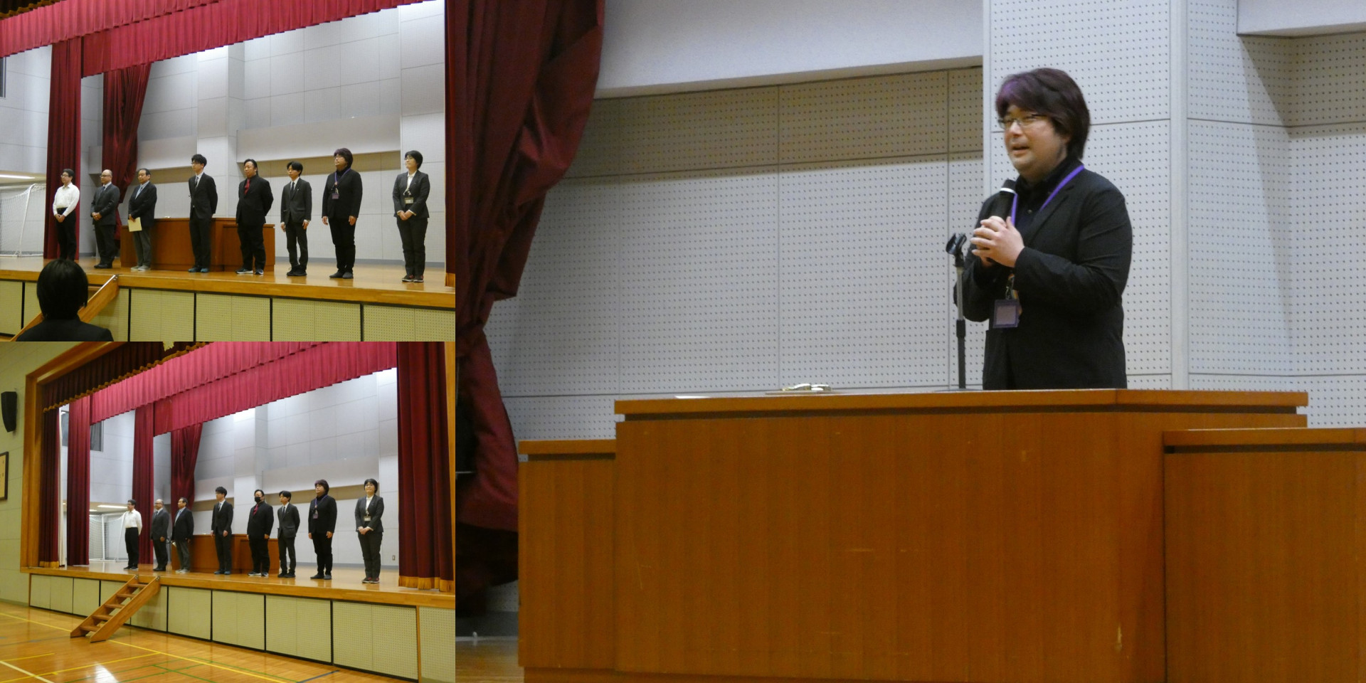 着任式者紹介挨拶画像1