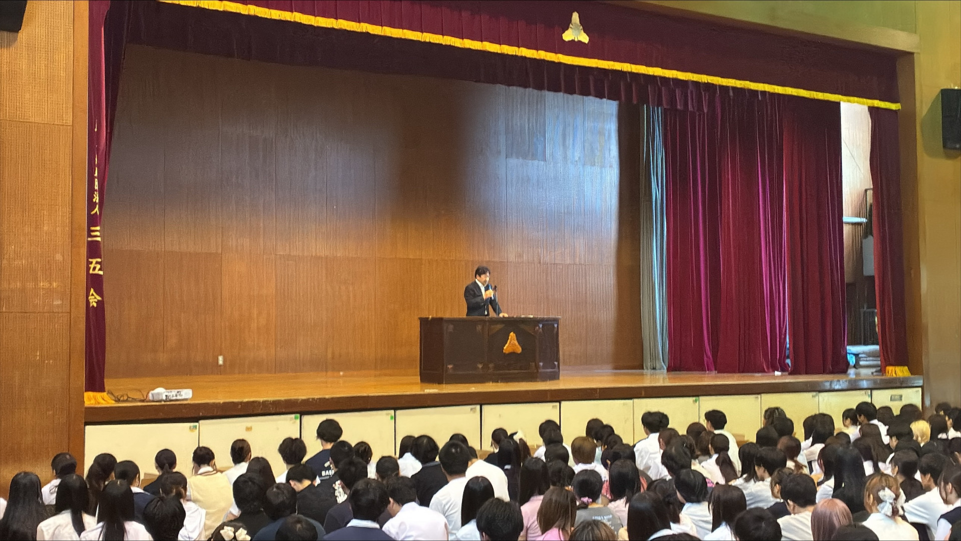 校長壇上挨拶