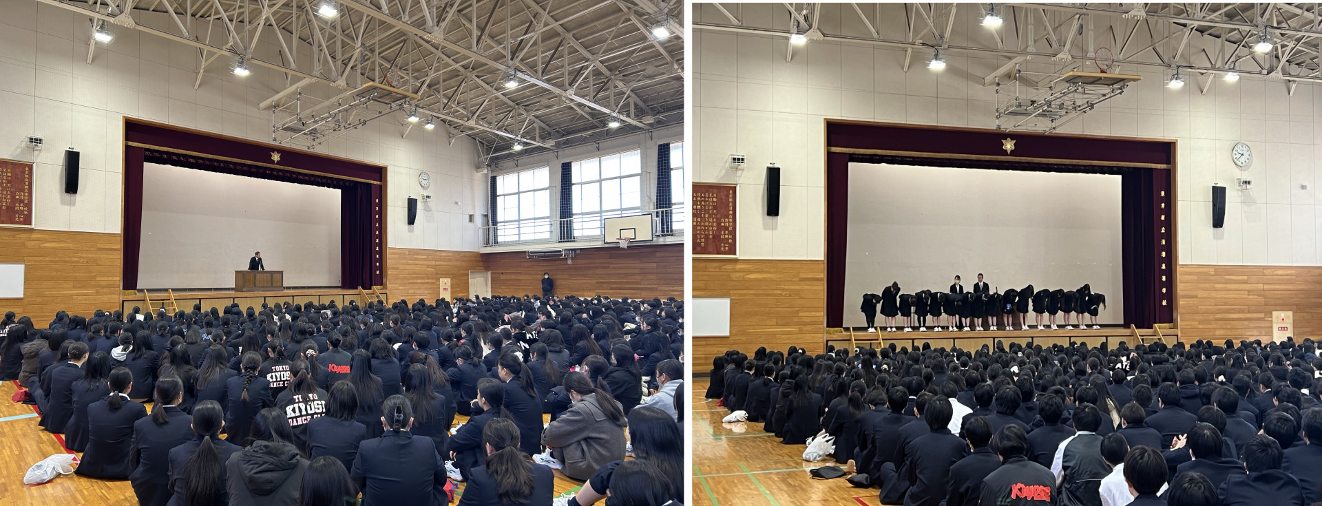 3学期始業式