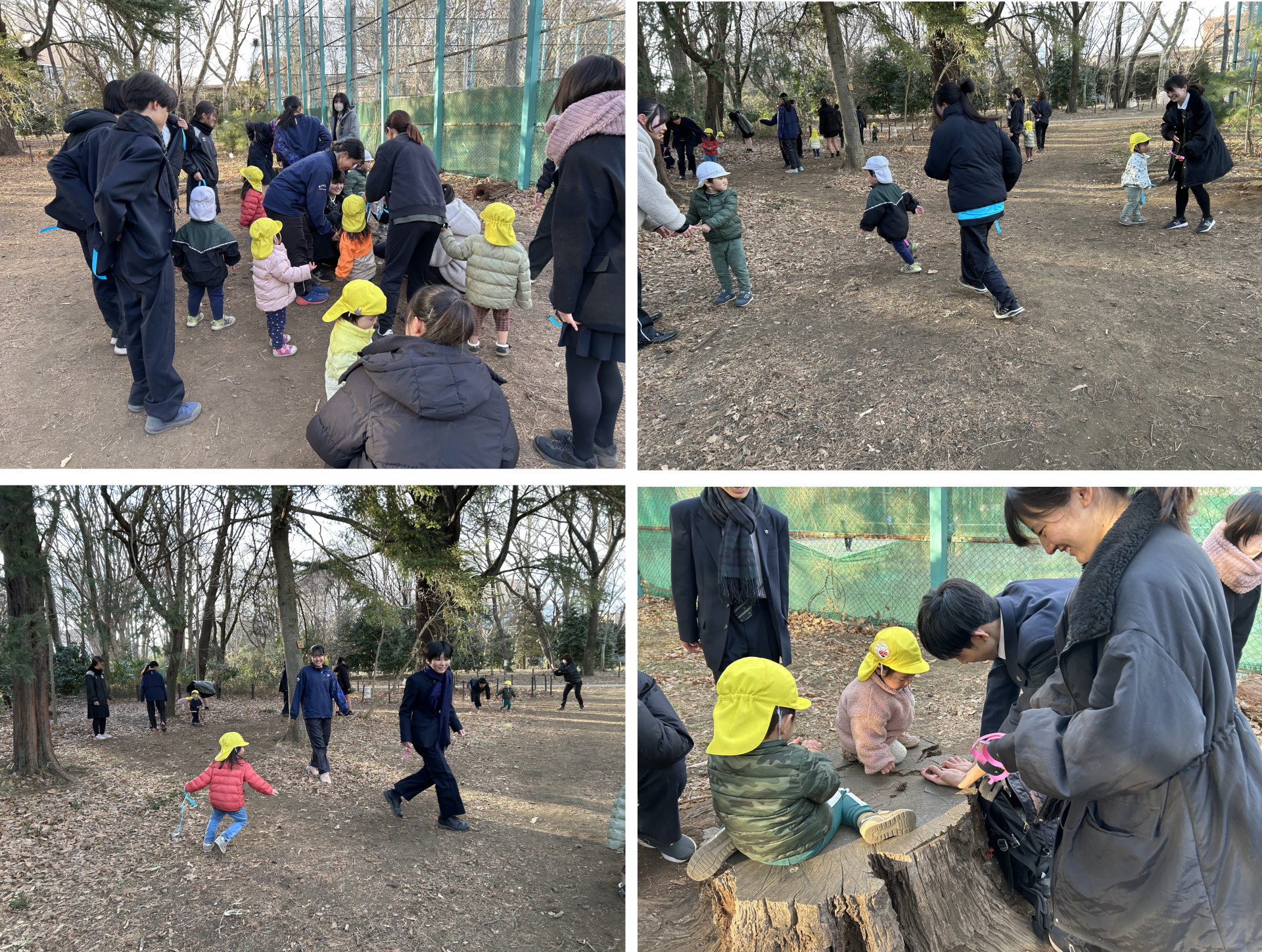 保育園児との交流会
