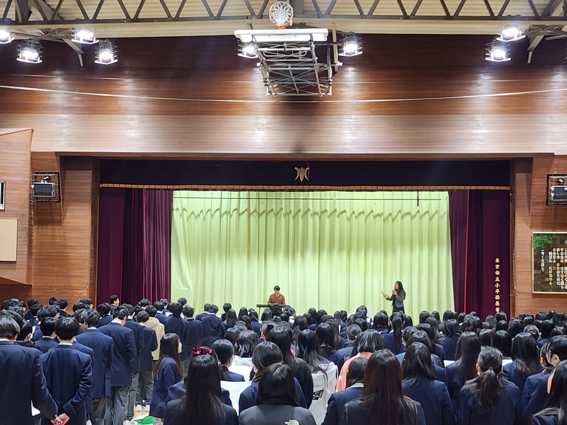 合唱祭合同練習①