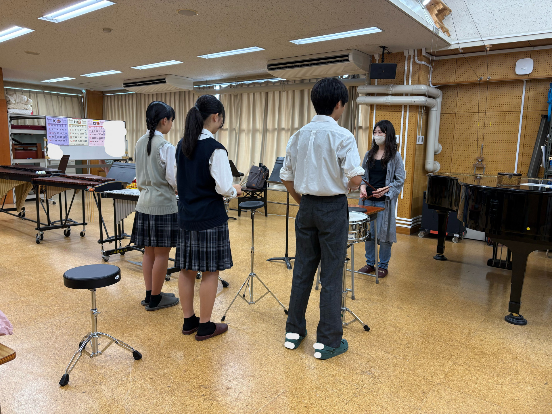 打楽器レッスン