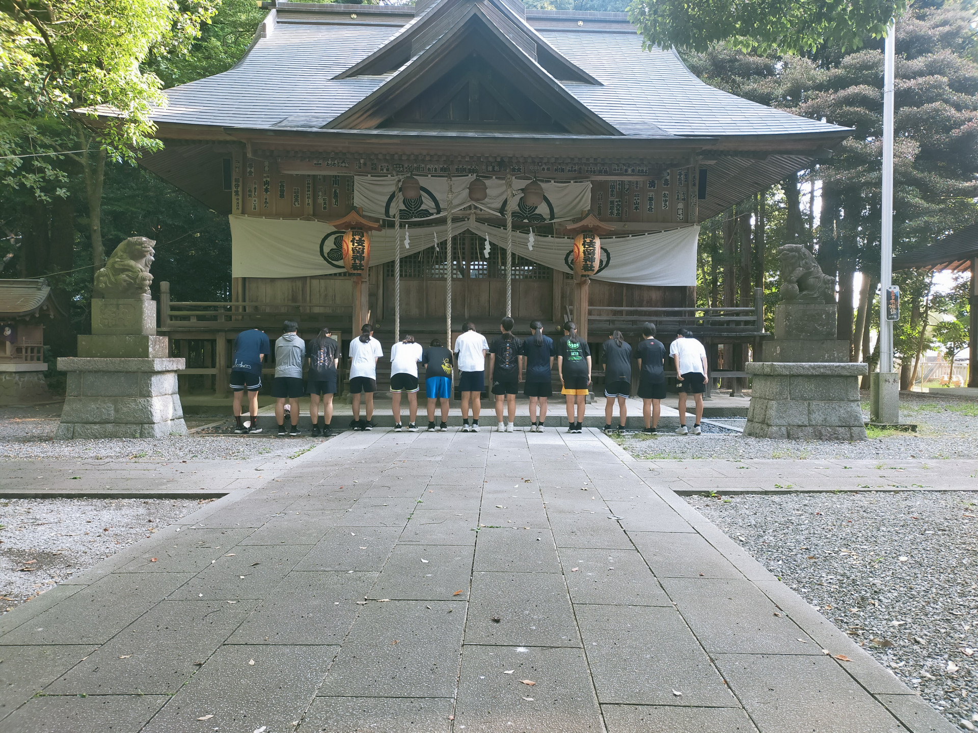 2025女バス夏合宿２