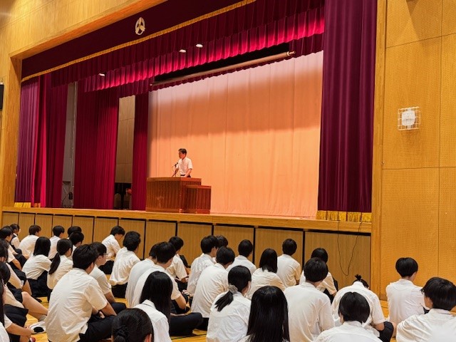 2学期始業式