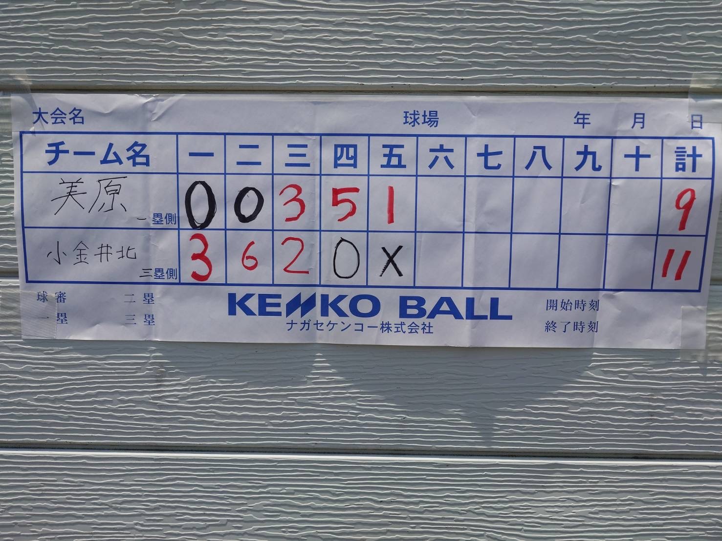 引退試合４