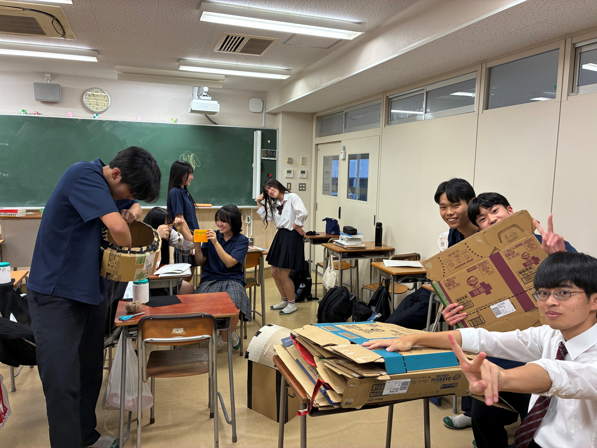 桜樹祭（文化祭準備）