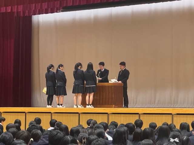 終業式表彰１