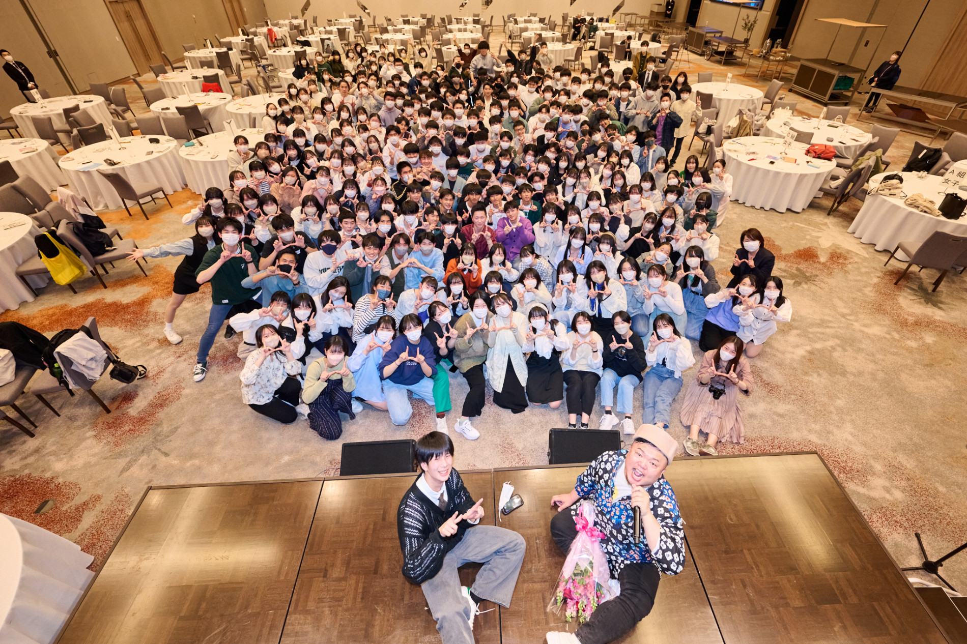 １日目ご講演での集合写真