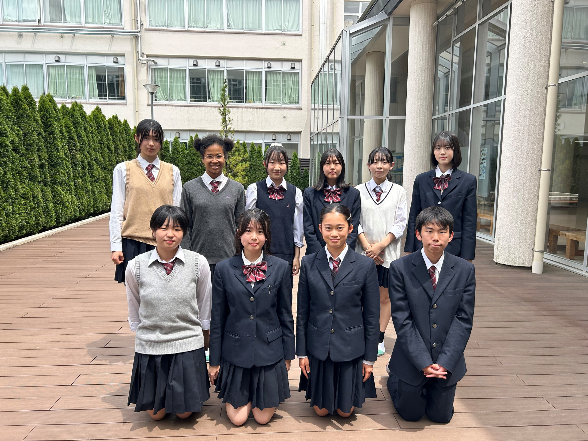 生徒会メンバーの写真