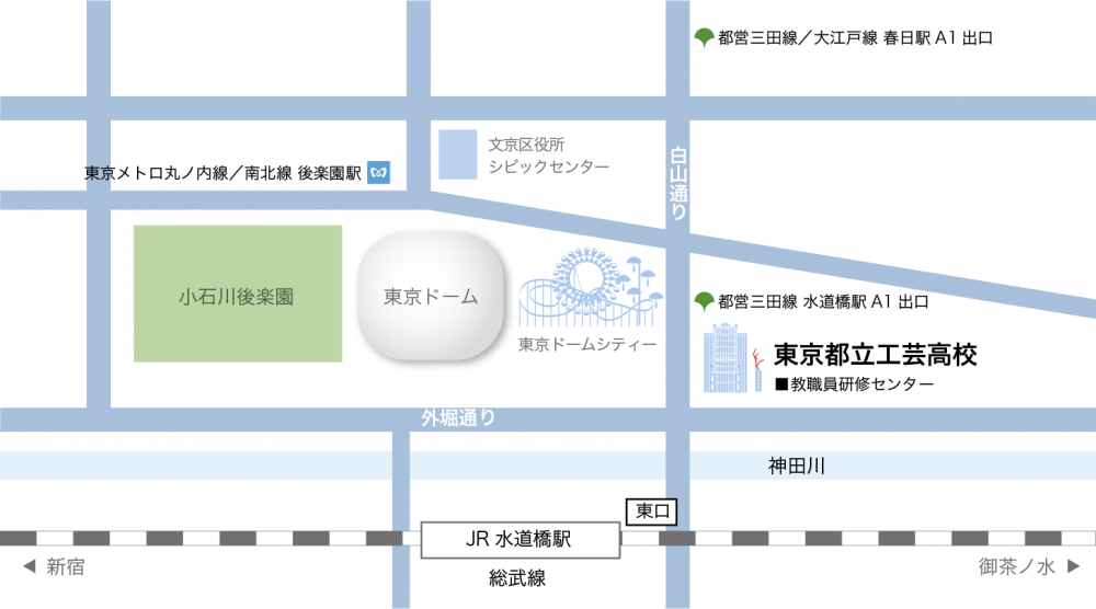 本校の路線図