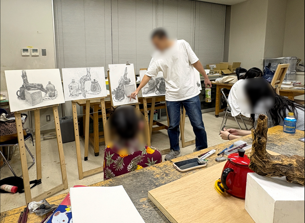 進学者向けデッサン講習会１