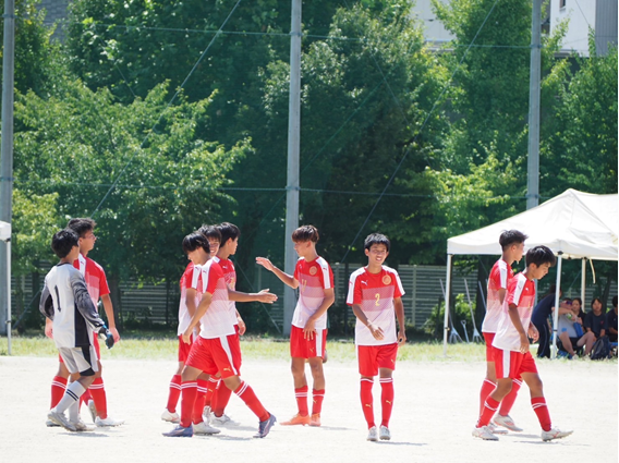 サッカー部選手権1回戦２