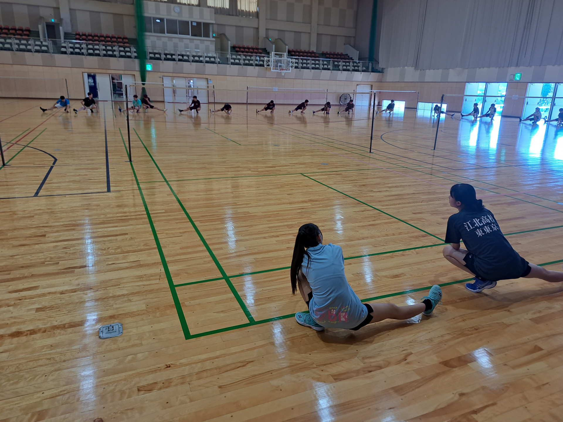 合宿写真２