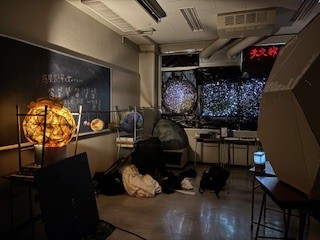 木漏れ陽祭展示の準備17