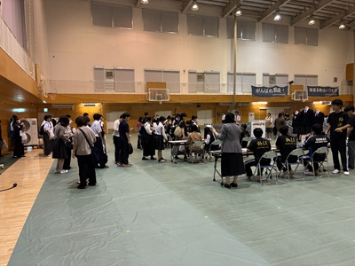 受付の様子