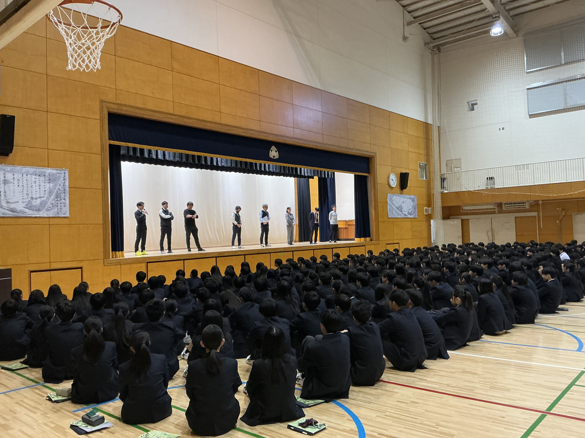 担任の先生への質問コーナー