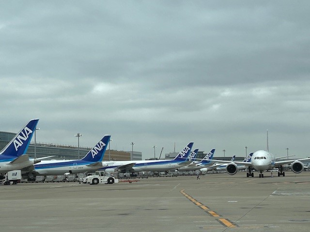 １２飛行機