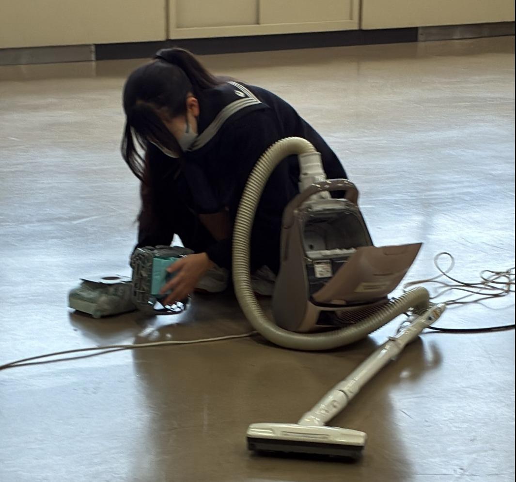 もくもくと大掃除１