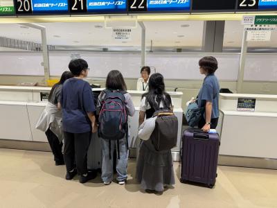 1日目　成田空港出発