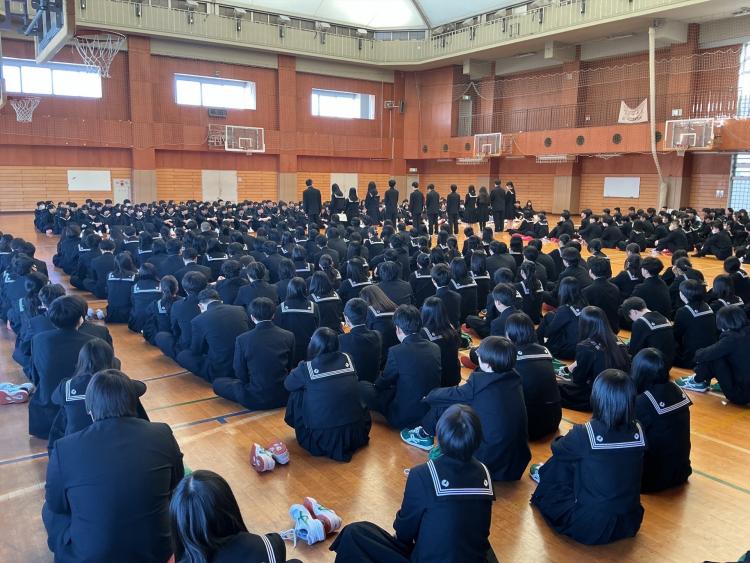 対面式　生徒会