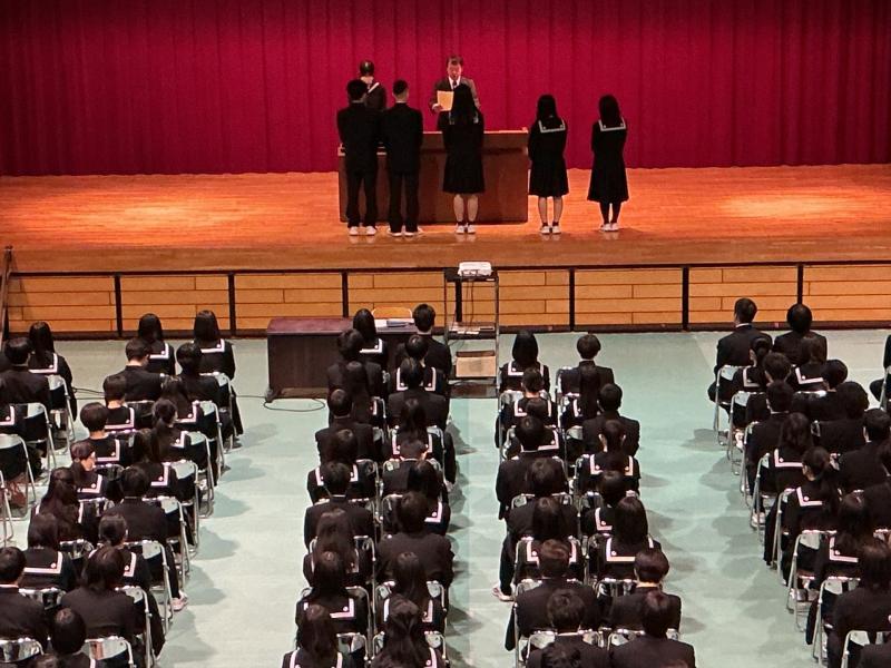 ビジネスアイディア発表会優秀賞　表彰