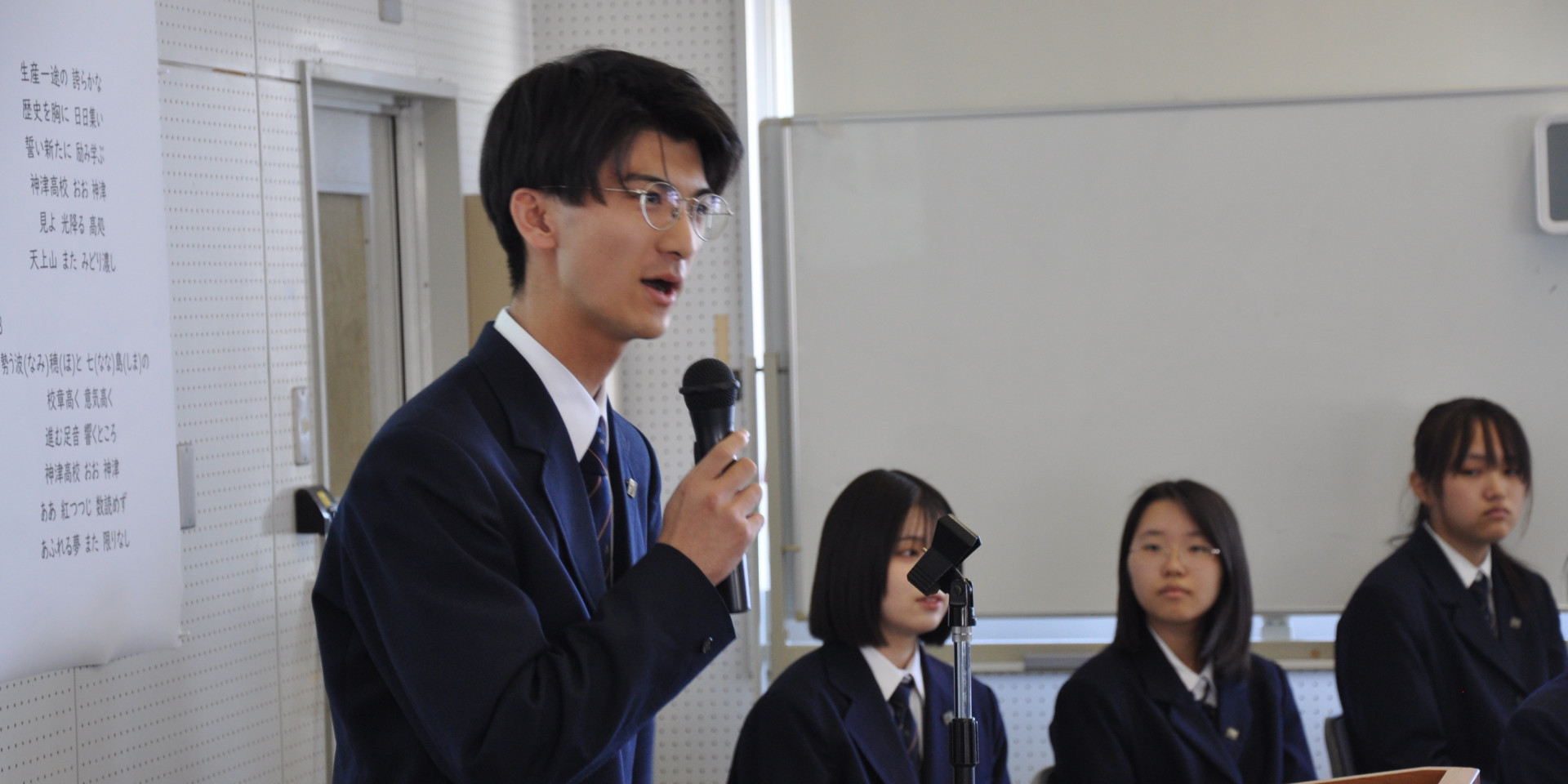 生徒会役員選挙の写真