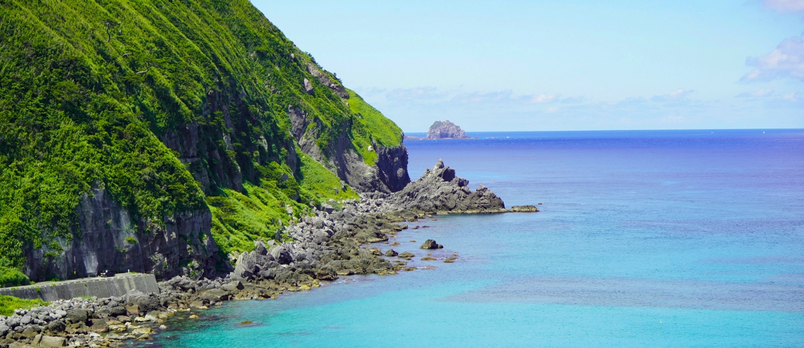 神津島の海の写真