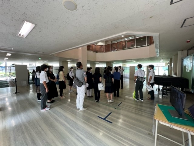 夏の学校見学５