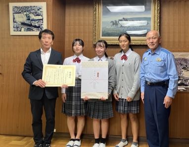 感謝状贈呈式１