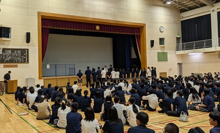 終業式④