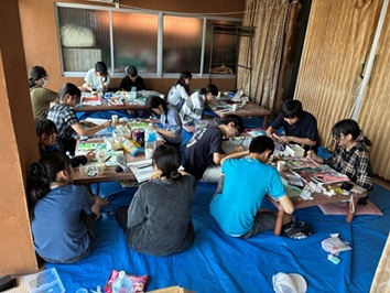 美術班合宿２