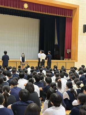 閉会式写真
