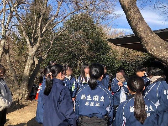 女子バレー部