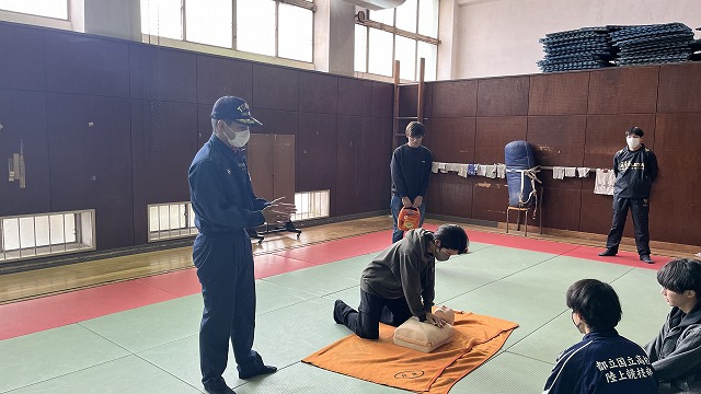 避難所設営訓練