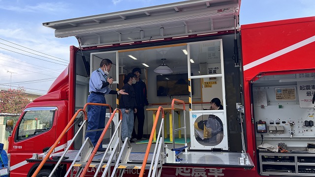 避難所設営訓練