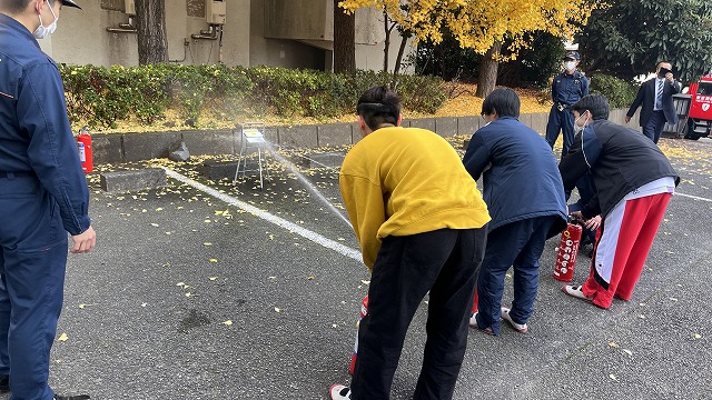 避難所設営訓練