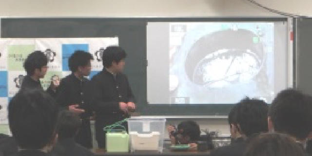 課題研究発表会の写真