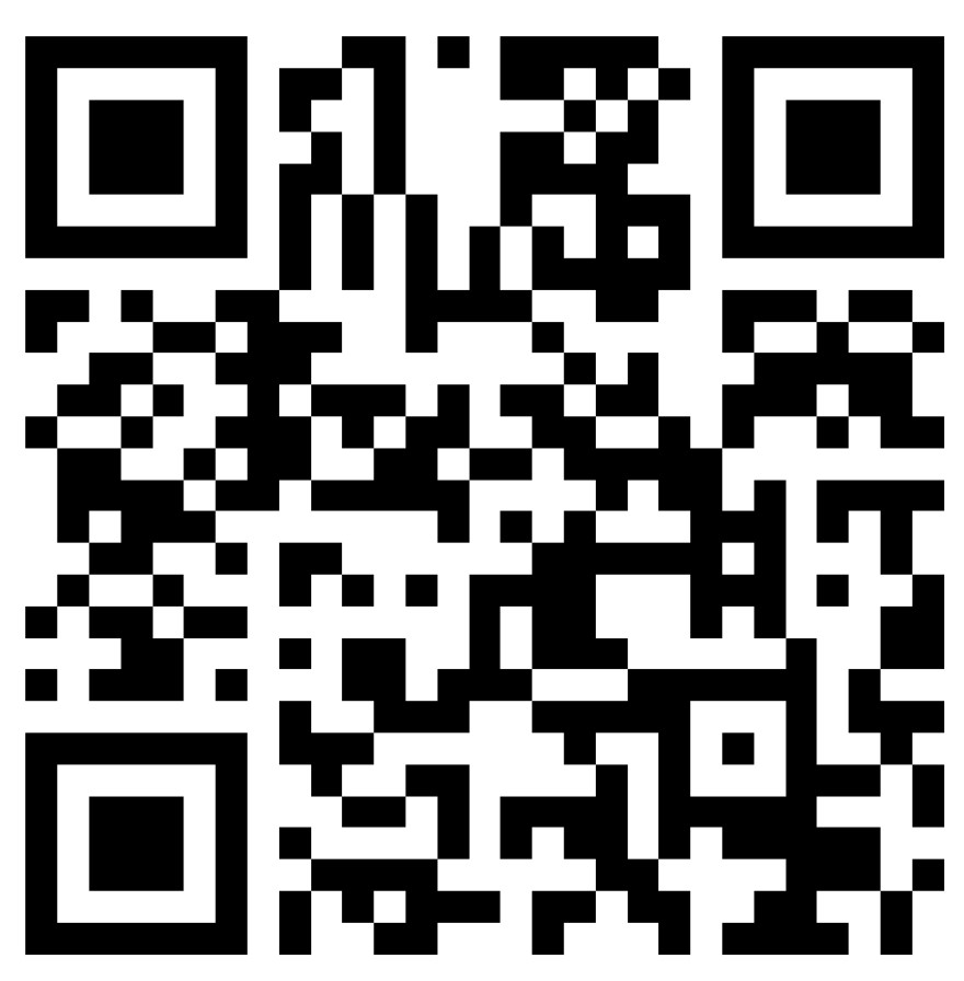 令和６年度一日体験入学の参加申込み 用 QR コード 
