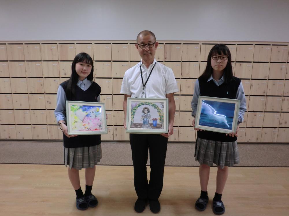 美術部が東久留米特別支援学校と交流 東京都立久留米西高等学校