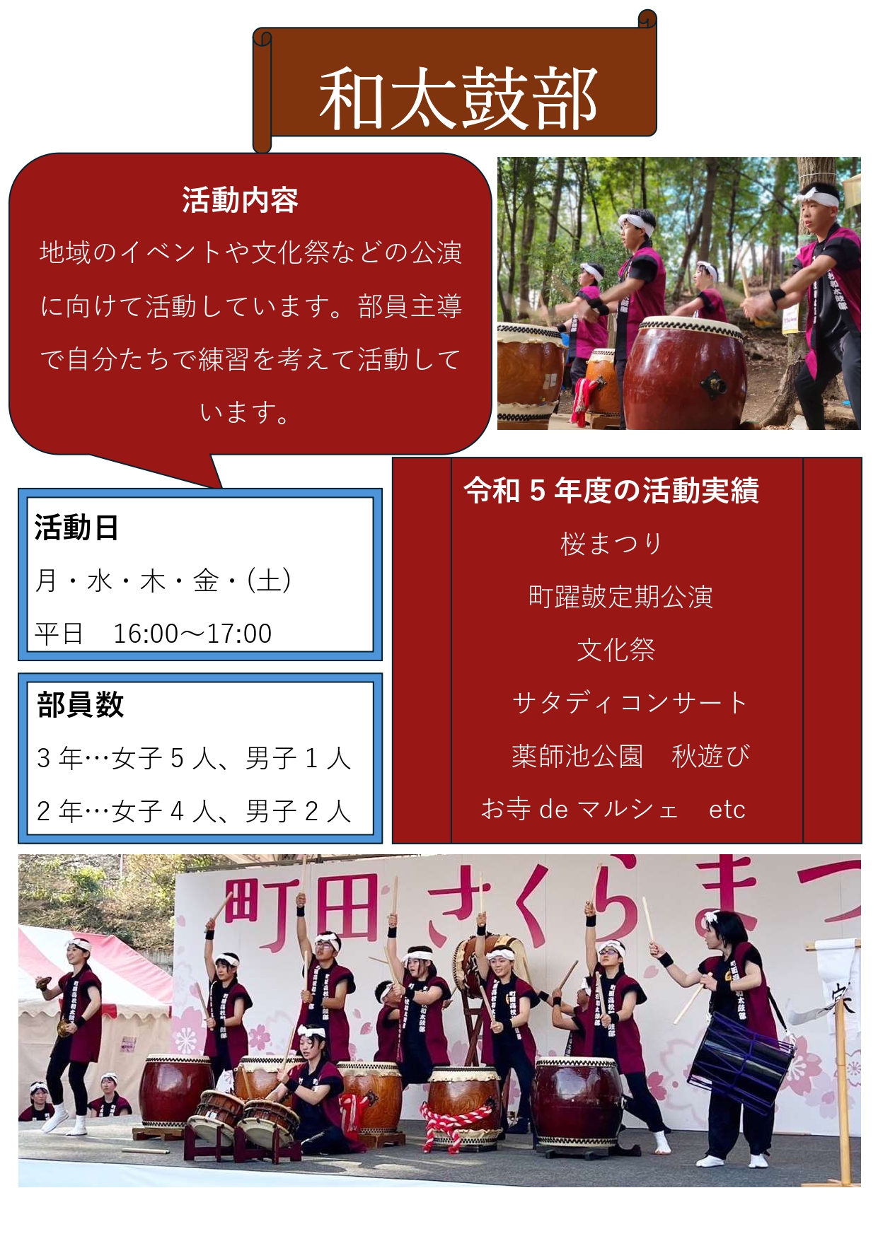 2024和太鼓部